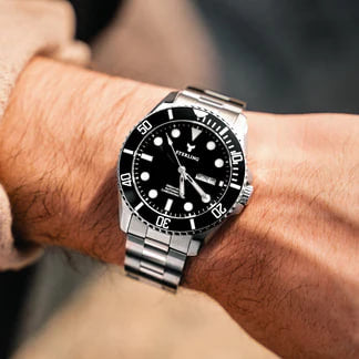 Ελβετικό Ρολόι Oruss Sterling Ascend Submarine – Μεταλλικό Μαύρο