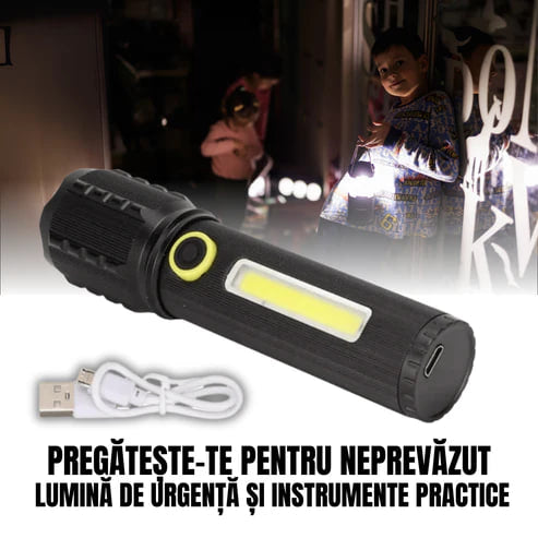 Σετ Τακτικού Φακού με Γερμανικό Laser + Κουτί + Επιπλέον Μπαταρία ΔΩΡΕΑΝ – TitanLux™