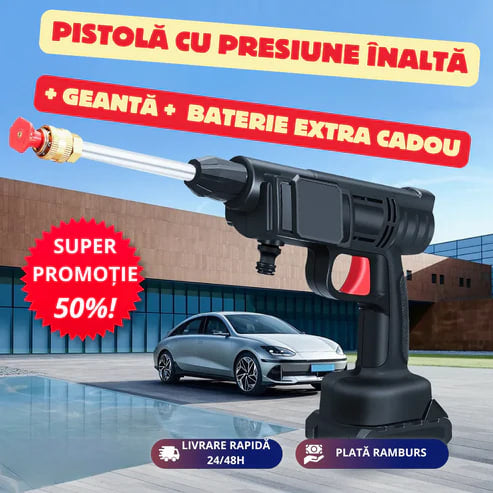 WaterJet™ - Υδροπιεστικό + Τσάντα + ΕΠΙΠΛΕΟΝ ΜΠΑΤΑΡΙΑ ΔΩΡΕΑΝ