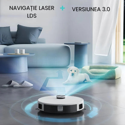 Έξυπνη Ρομποτική Σκούπα 3 σε 1 CleanPro™